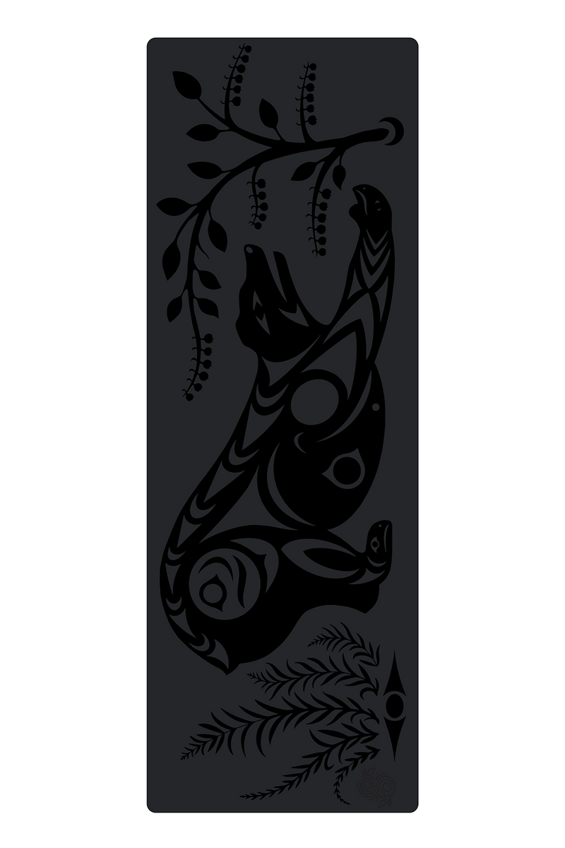 .com: prAna Indigena Natural Yoga Mat, Black, One Size : Sports &  Outdoors