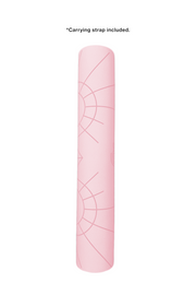 Pro Grip Luxe Deco Alignment  - PU Yoga Mat (5mm) - Cotton Candy *one left