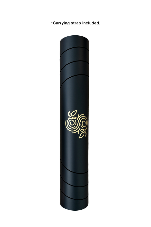 Pro Grip Organic Alignment - PU Yoga Mat (5mm) - Black